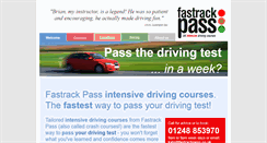 Desktop Screenshot of fastrackpass.co.uk